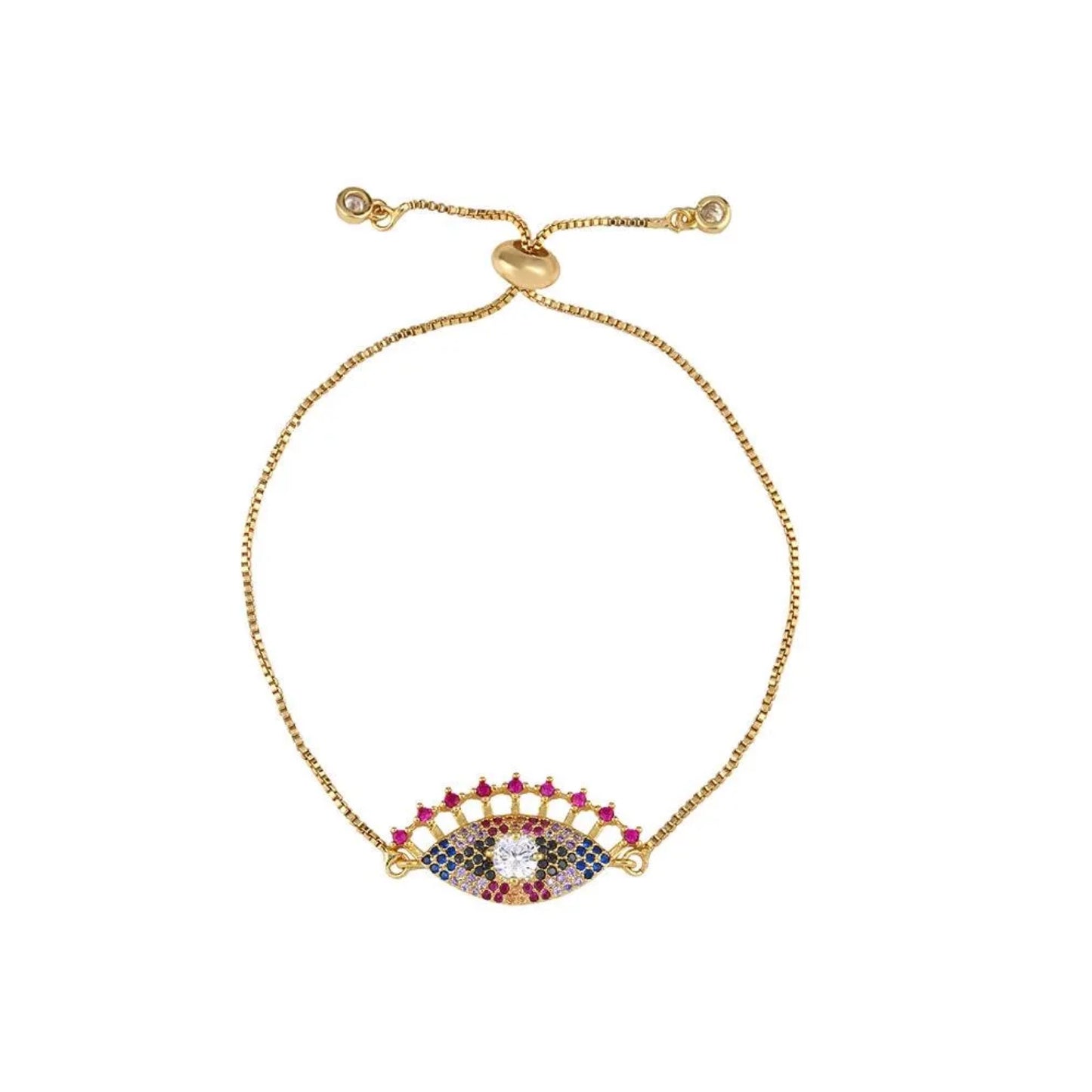 PULSERA OJO COLOR