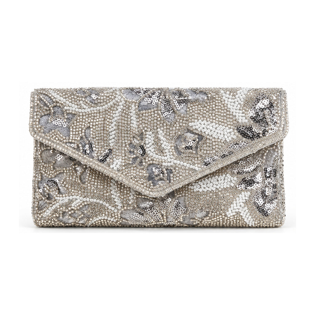 Clutch Bordado con Cadena