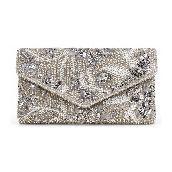 Clutch Bordado con Cadena