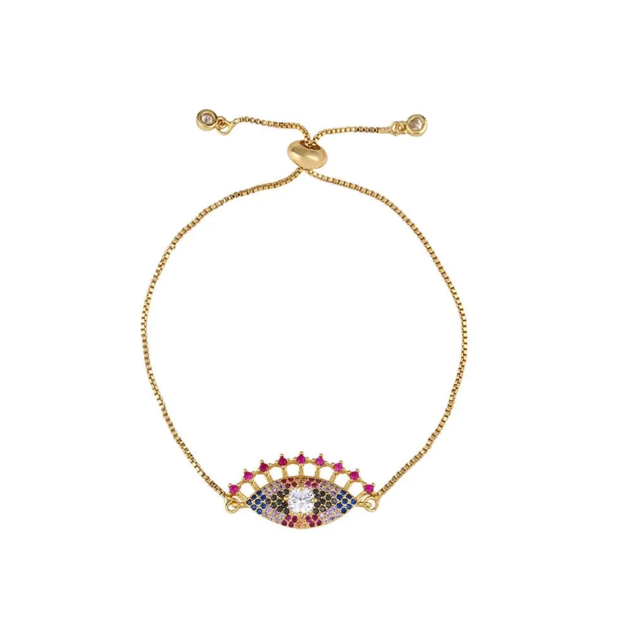 PULSERA OJO COLOR