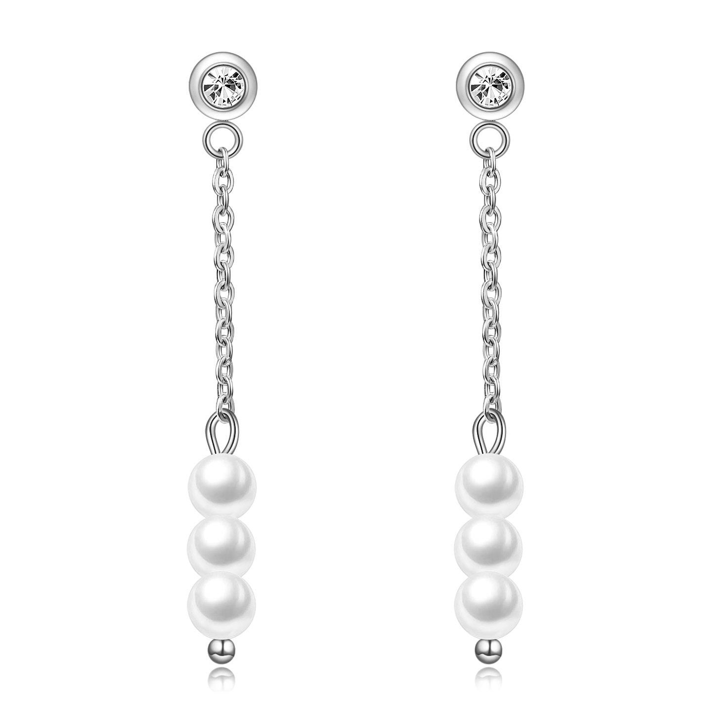 ARETE GOTA PERLA